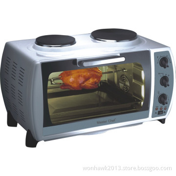 45L Toaster Oven with CE, GS, CB Certificate 2 Hot Plate